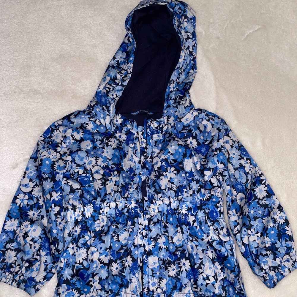 GAP Baby Floral Blue Jacket
